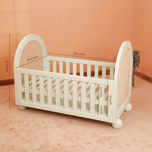 Kilkari Wooden Baby Cot Image 01