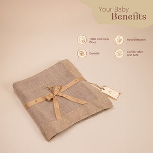 Kashmiri Pashmina Baby Blanket Product Features