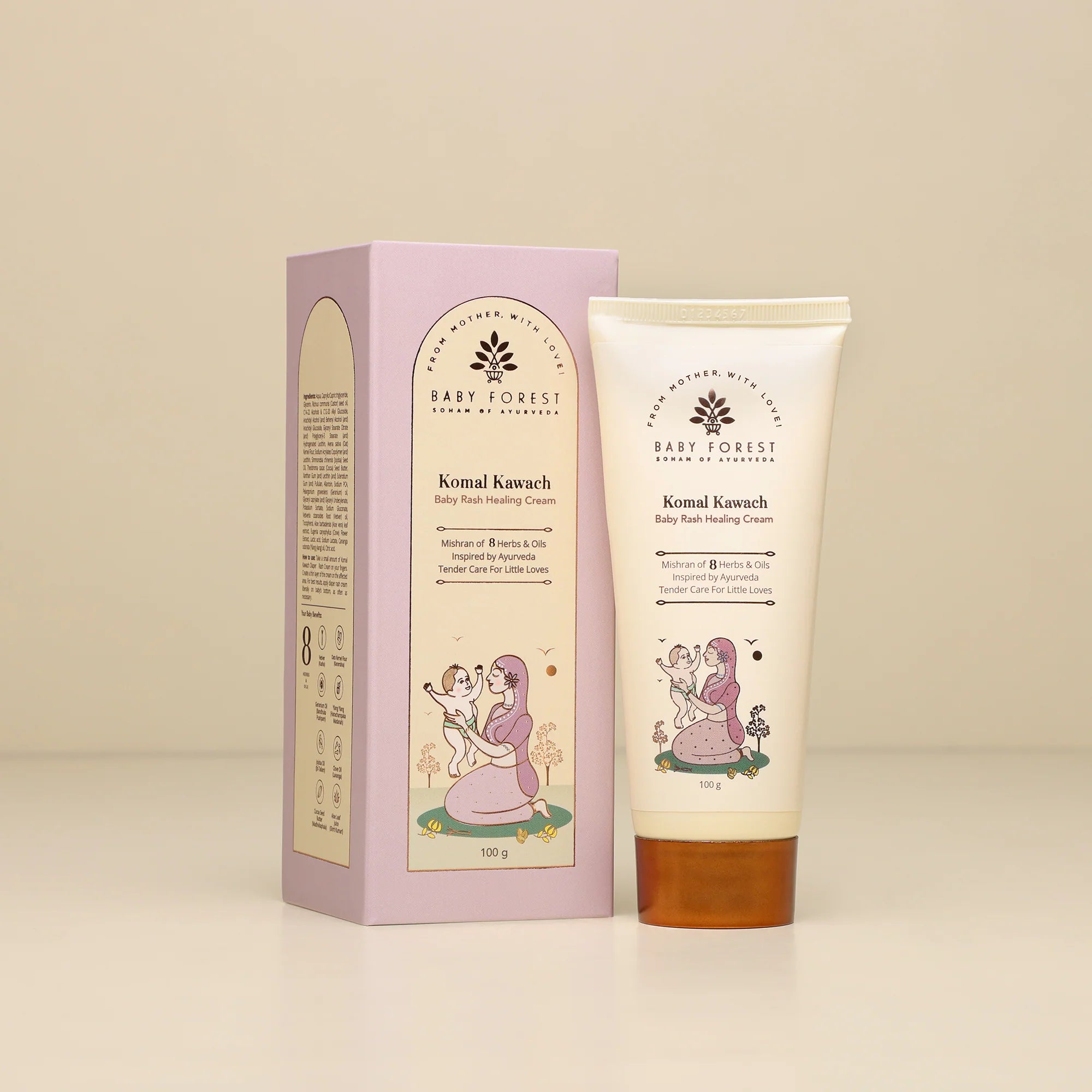 Komal Kawach Baby Rash Healing Cream Image 02